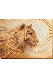 Bead Embroidery Kit on Art Canvas "Defender"