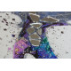 Bead Embroidery Kit on Art Canvas "The fourth spacing"