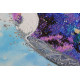 Bead Embroidery Kit on Art Canvas "The fourth spacing"
