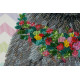 Bead Embroidery Kit on Art Canvas "Raccoon wanted"