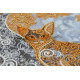 Bead Embroidery Kit on Art Canvas "Moon cat"