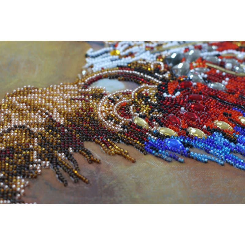 Bead Embroidery Kit on Art Canvas "Levitation"