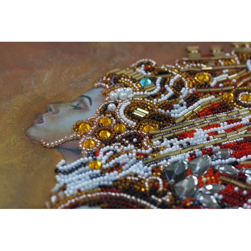 Bead Embroidery Kit on Art Canvas "Levitation"