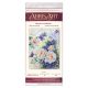 Bead Embroidery Kit on Art Canvas "Flowers for your beloved"