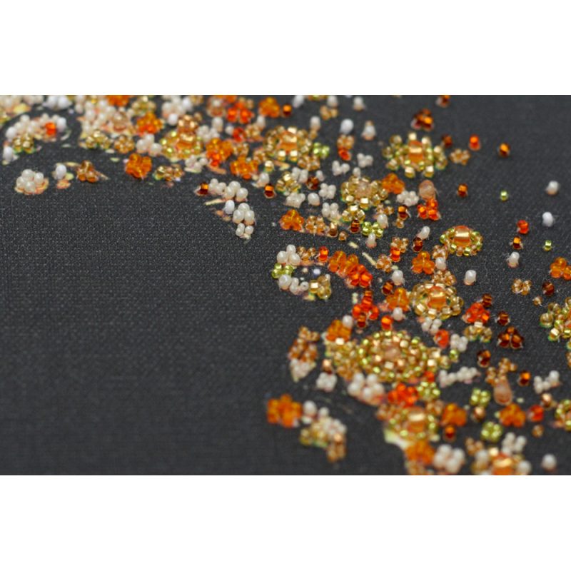 Bead Embroidery Kit on Art Canvas "Sparkle"