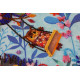 Bead Embroidery Kit on Art Canvas "Dream of the fox"