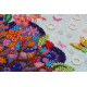 Bead Embroidery Kit on Art Canvas "Dream of the fox"
