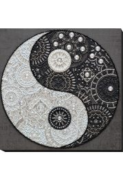 Bead Embroidery Kit on Art Canvas "Balance"