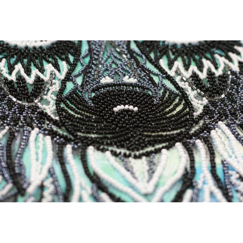 Bead Embroidery Kit on Art Canvas "Shaman"