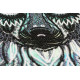Bead Embroidery Kit on Art Canvas "Shaman"