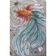 Bead Embroidery Kit on Art Canvas "Halfmoon"
