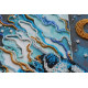 Bead Embroidery Kit on Art Canvas "Protectors of the East"