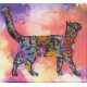 Bead Embroidery Kit on Art Canvas "Walking in the sunset"