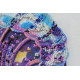 Bead Embroidery Kit on Art Canvas "Night dance"