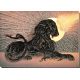 Bead Embroidery Kit on Art Canvas "Black Diamond"