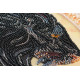 Bead Embroidery Kit on Art Canvas "Black Diamond"