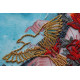 Bead Embroidery Kit on Art Canvas "On the way to the dream"