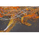 Bead Embroidery Kit on Art Canvas "Golden lion"