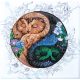 Bead Embroidery Kit on Art Canvas "Harmony"