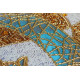 Bead Embroidery Kit on Art Canvas "Moonwalk"