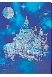 Bead Embroidery Kit on Art Canvas "Venice"