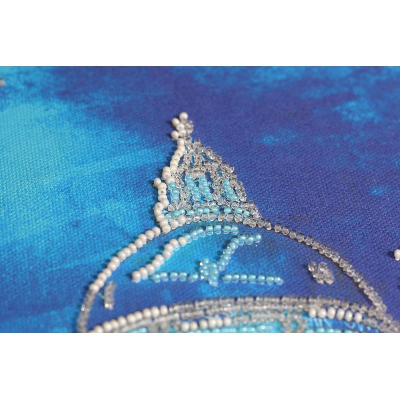 Bead Embroidery Kit on Art Canvas "Venice"