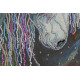 Bead Embroidery Kit on Art Canvas "Devotion"