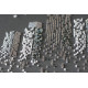 Bead Embroidery Kit on Art Canvas "The glitter of the night lights"