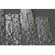 Bead Embroidery Kit on Art Canvas "The glitter of the night lights"