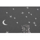 Bead Embroidery Kit on Art Canvas "The glitter of the night lights"