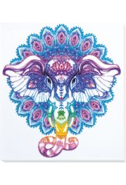 Bead Embroidery Kit on Art Canvas "Prosperity"