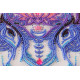 Bead Embroidery Kit on Art Canvas "Prosperity"