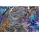 Bead Embroidery Kit on Art Canvas "In the morning haze"