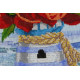 Bead Embroidery Kit on Art Canvas "Summer-1"
