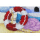 Bead Embroidery Kit on Art Canvas "Summer-1"