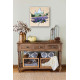 Bead Embroidery Kit with Wooden Frame "Fields of Provence"