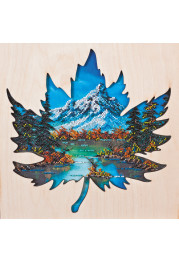 Bead Embroidery Kit with Wooden Frame "Bunfa's Fresh Coolness"