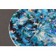 Bead Embroidery Kit on Art Canvas "Moon phases"