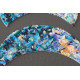 Bead Embroidery Kit on Art Canvas "Moon phases"