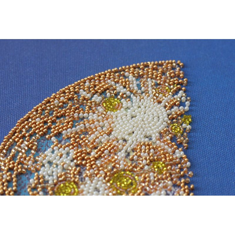 Bead Embroidery Kit on Art Canvas "Cadence-2"