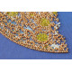 Bead Embroidery Kit on Art Canvas "Cadence-2"