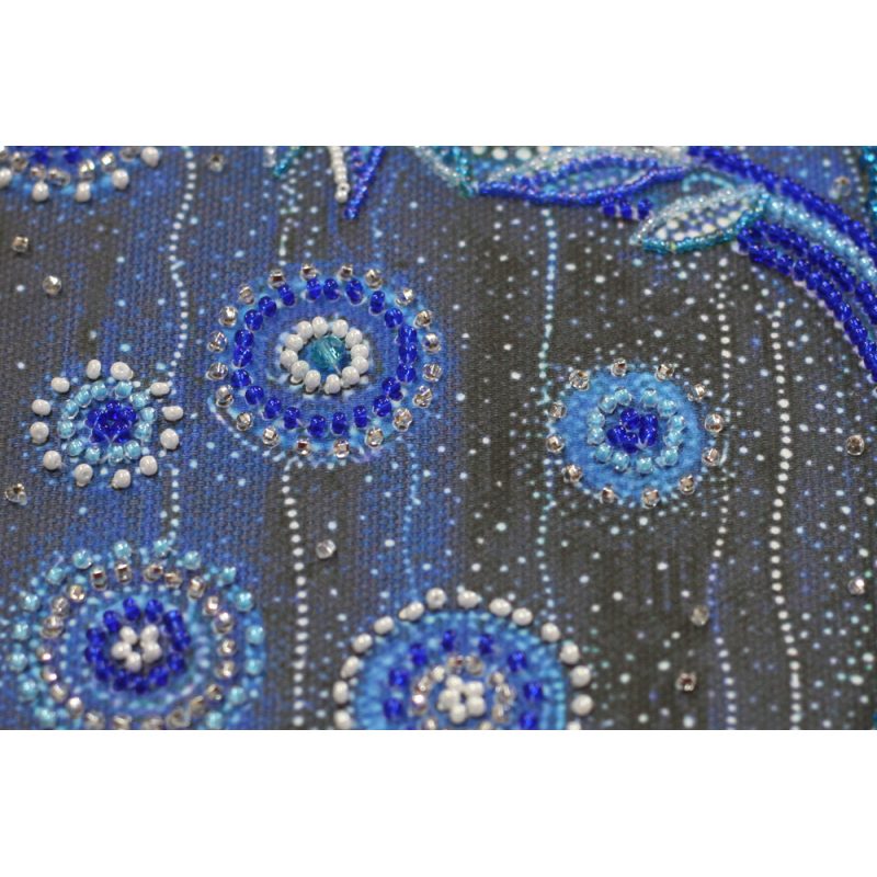 Bead Embroidery Kit on Art Canvas "Gate to infinity"