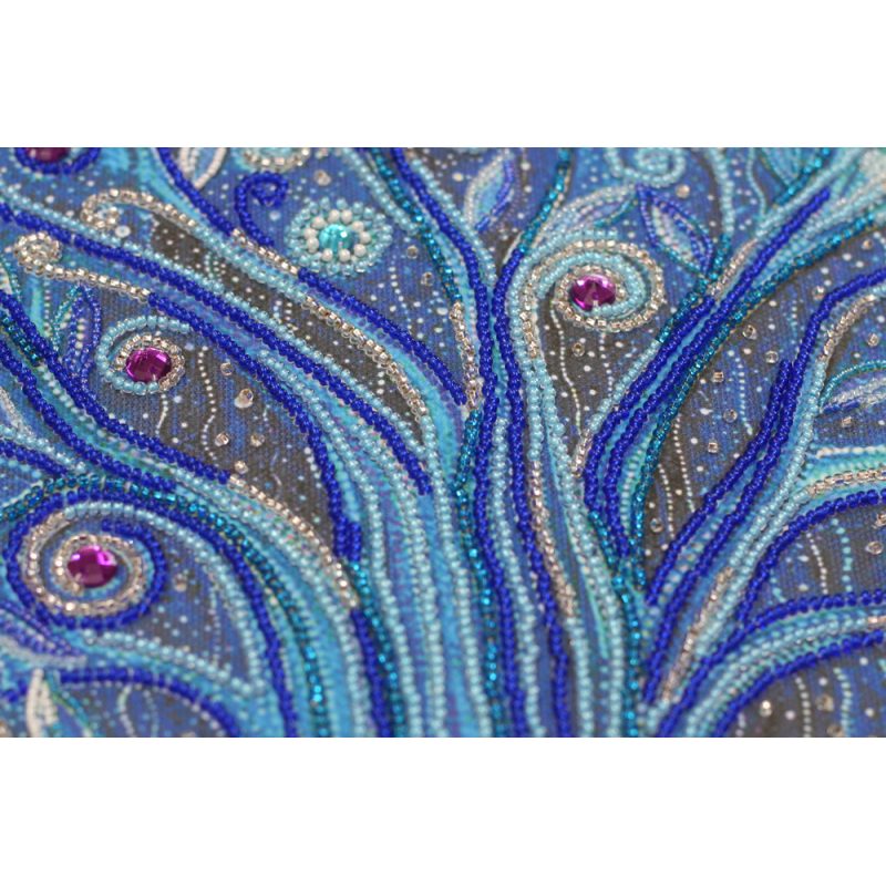 Bead Embroidery Kit on Art Canvas "Gate to infinity"