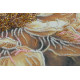 Bead Embroidery Kit on Art Canvas "Peony-2"