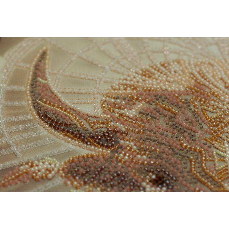 Bead Embroidery Kit on Art Canvas "Good gift"