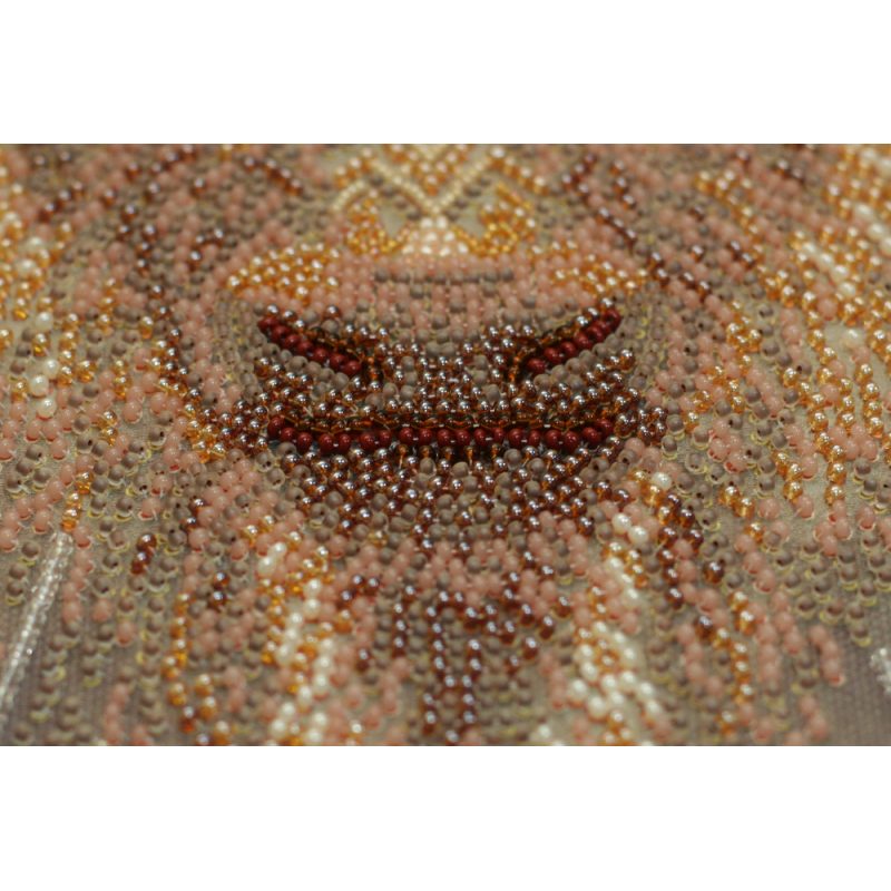 Bead Embroidery Kit on Art Canvas "Good gift"
