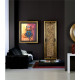 Bead Embroidery Kit on Art Canvas "Faberge beetle"