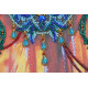 Bead Embroidery Kit on Art Canvas "Faberge beetle"