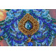 Bead Embroidery Kit on Art Canvas "Faberge beetle"