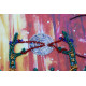 Bead Embroidery Kit on Art Canvas "Faberge beetle"